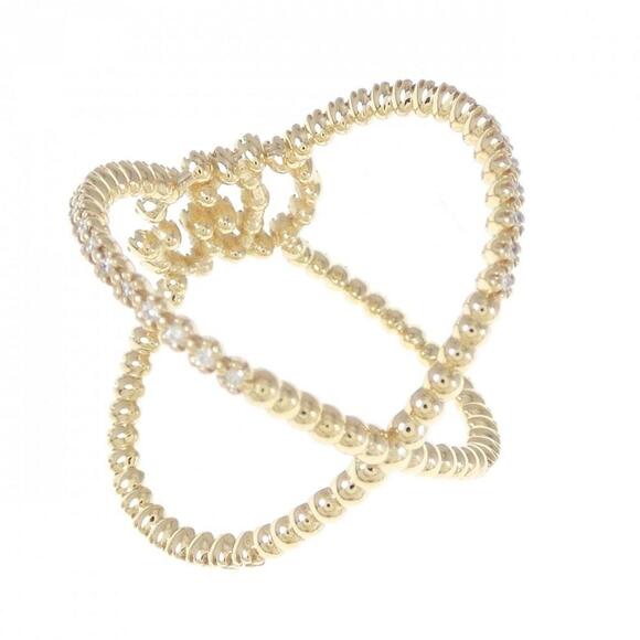 GUCCI Yellow Gold Diamond Ring - Picture 3 of 5